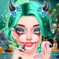 Halloween Makeup Dressup Salon Games For Girls logo