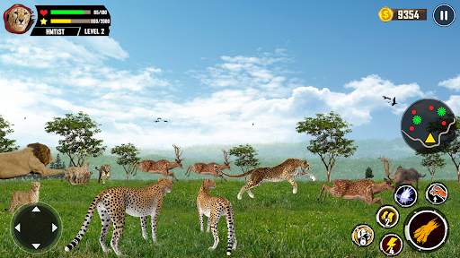 Wild Cheetah Simulator Games screenshot 5