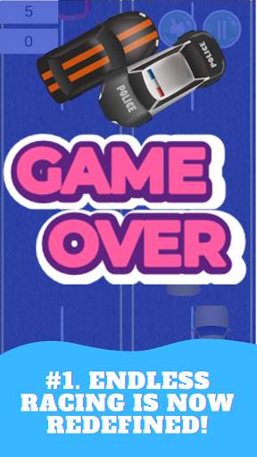 2D Traffic Overtake Racing screenshot 5
