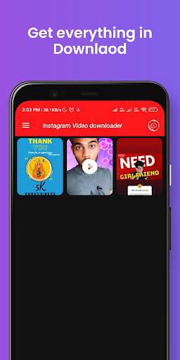 Reels downloader for Instagram screenshot 3