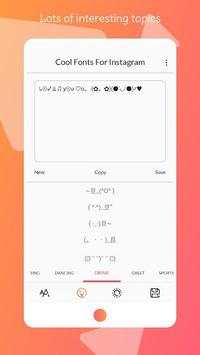 Fonts for Instagram screenshot 1
