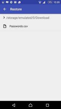 Passwords screenshot 8