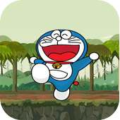 Happy Doraemon run icon