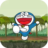Happy Doraemon run icon