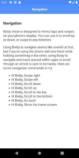 Voice Commands for Bixby screenshot 2