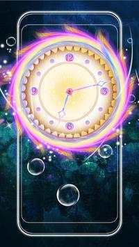 Colorful Clock Live Wallpaper screenshot 1