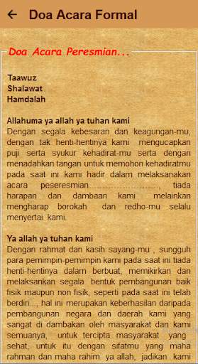 Doa Acara Formal Lengkap screenshot 6