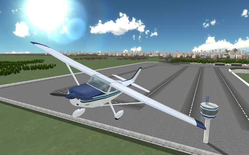 Airplane Simulator Pilot 3D screenshot 1