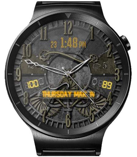 Steam Punk HD Watch Face Widget & Live Wallpaper screenshot 13