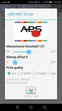 APS Printer Driver 7 تصوير الشاشة
