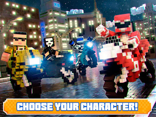 Blocky Superbikes Race Game screenshot 18
