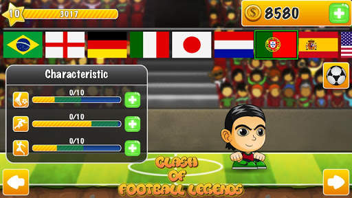 Clash of Football Legends 2017 screenshot 5