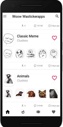 Wastickerapps for Whatsapp: Stickers & Memes. screenshot 3
