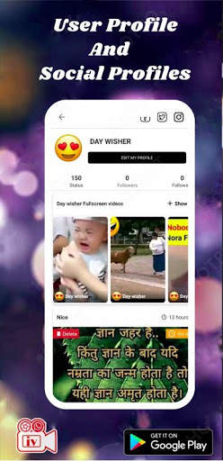 ImgVid Status-India ka status app screenshot 6