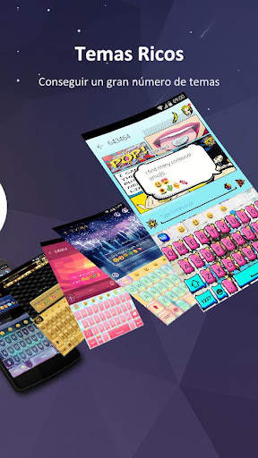 GO Teclado Pro - Emoji, GIFS screenshot 3