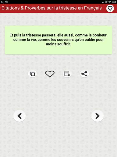 Citations Triste & Proverbes screenshot 14