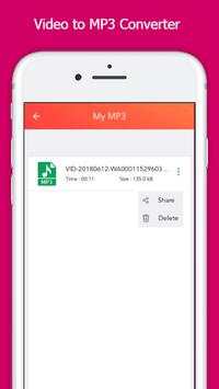 Video to MP3 Converter screenshot 1