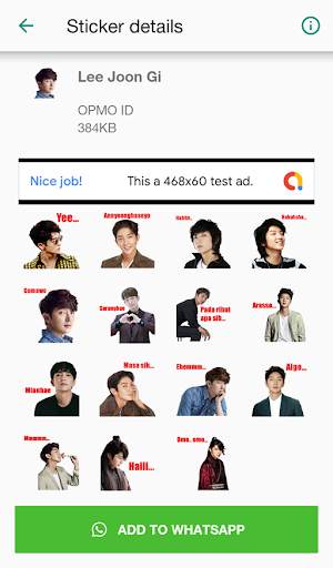 OPPA Korea WA | Sticker screenshot 8