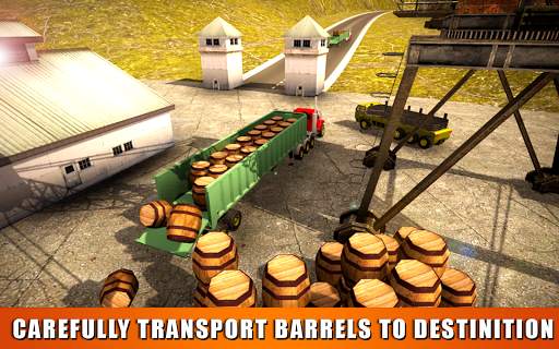 Logging Truck Drive Simulation Long Heavy Truck screenshot 3