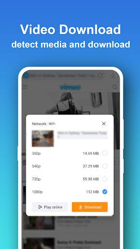 Pure Browser Pro-Ad Blocker,Video Download,Player screenshot 4
