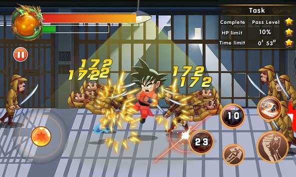 Goku Legend: Super Saiyan Fighting screenshot 1