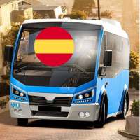 Autobús del servicio de transporte del minibús icon