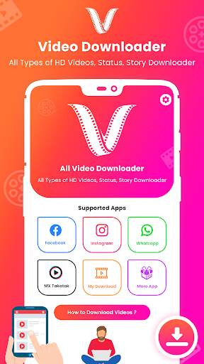 All Video Downloader - Free Video Downloader App screenshot 1