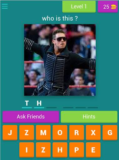 WWE Quiz game - Guess the wrestler स्क्रीनशॉट 9