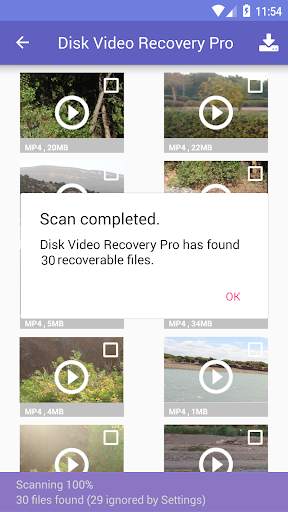 Disk Video Recovery Pro screenshot 4