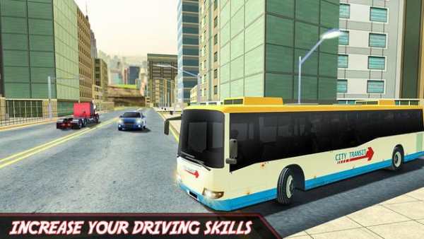 City Tourist Bus Transporter Driving Simulator 3D screenshot 8
