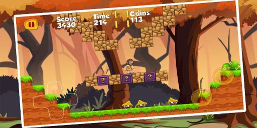 Caveman Adventure : Jungle World Run screenshot 2