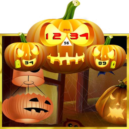 Halloween Clock Live Wallpaper 1.5