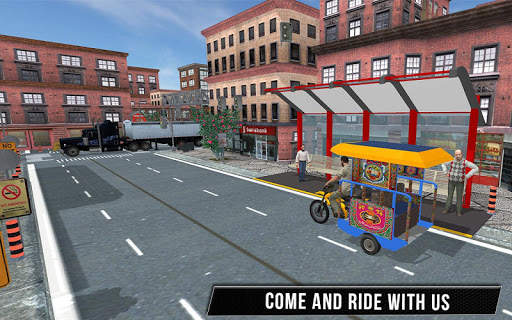 City Tuk Tuk Chingchi Drive 3D screenshot 6