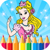 Princess Coloring Fairyland icon
