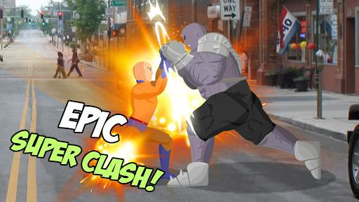 Punch Hero vs Mad Monster Street Brawl screenshot 1