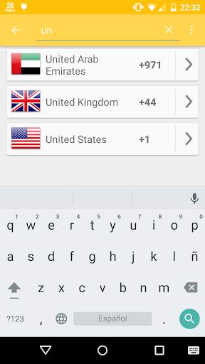 Phone Codes of the World screenshot 4