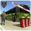 Army Bus Coach Driving: US Military Transport logo
