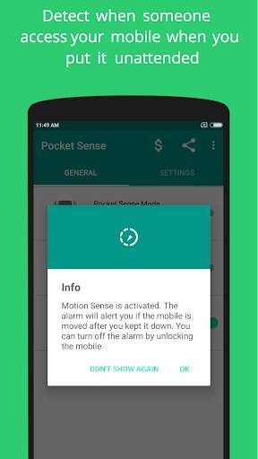 Pocket Sense - Theft Alarm App screenshot 6
