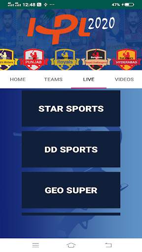 Indian League Cricket Schedule इंडियन प्रीमियर लीग screenshot 5