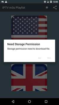 Free IPTV m3u Playlist HD Channels download screenshot 1