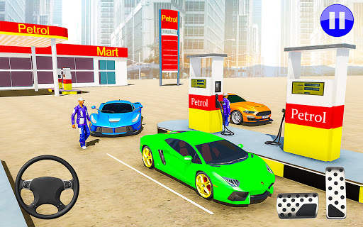 Real Gas Station Car driving screenshot 3