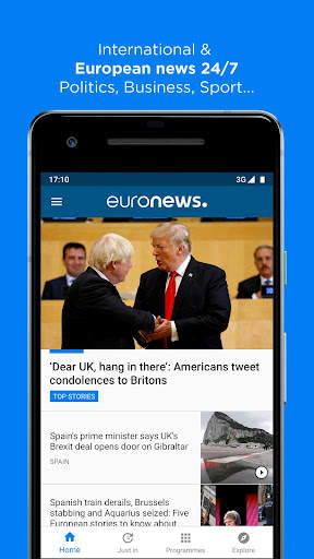 Euronews: Daily breaking world news & Live TV screenshot 1