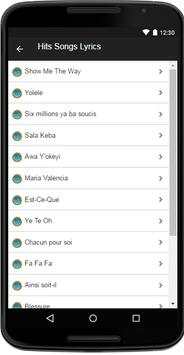 Papa Wemba Music&Lyrics screenshot 3