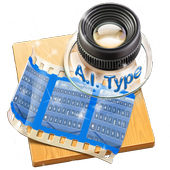 Low tide AiType Theme icon