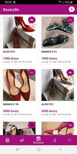 BazaryBe (Facebook Messenger Shop en 5 minutes) screenshot 4