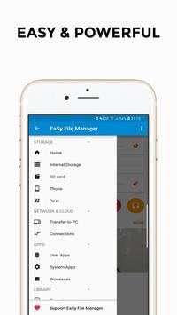 EaSy file Manager - File Explorer 2 تصوير الشاشة