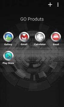 Core circle GO Launcher Theme screenshot 3