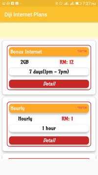 All Internet plans 2019 for Malay Sim screenshot 3