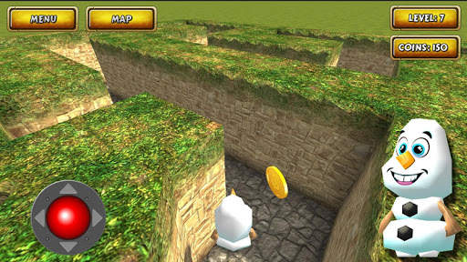 Maze Cartoon labyrinth 3D HD screenshot 2