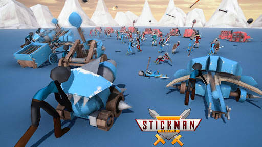 Stickman Battle Simulator - Stickman Warriors screenshot 1